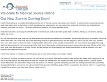 Tablet Screenshot of medicalsourceonline.com